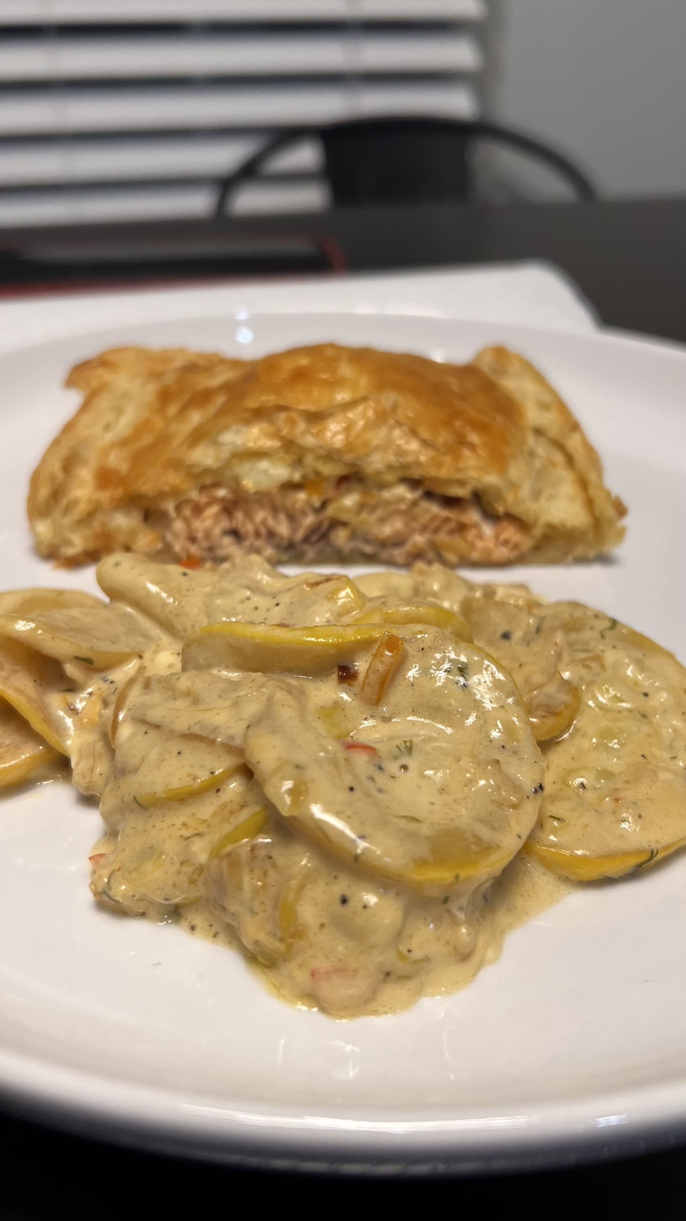 Stuffed Beef Pastry with Scalloped Potatoes thumbnail 3